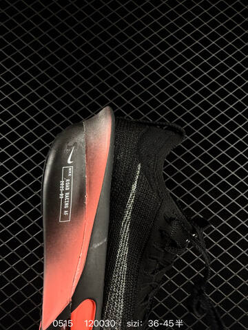 Nike Alphafly 3 Black Bright Red Silver EU 36-45 Running - Unisex (BS-71412)