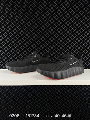 Nike Mind Black Red EU 40-46 5 Casual - Men's (BS-72814)