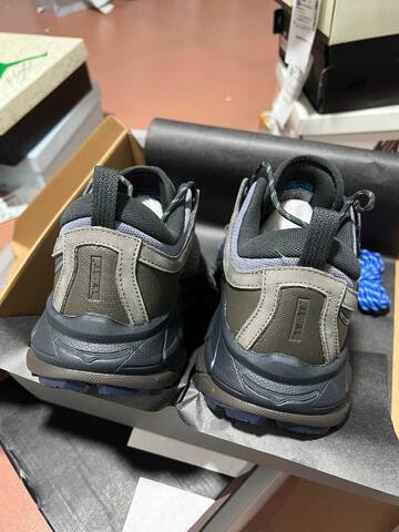 HOKA ONE ONE SKYFLOW 1144650 DTRRD Mint Gray Dark Gray Blue Running Shoe Running Sneakers (BS-86942)