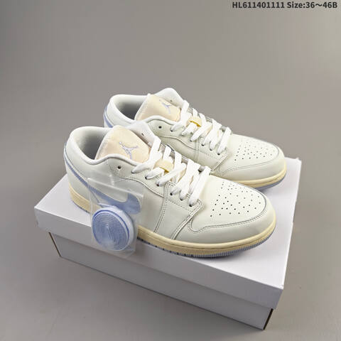Jordan Air Jordan 1 Low OG DC0774-106 Sail White Light Blue EU 36-46 Basketball - Unisex (BS-63855)