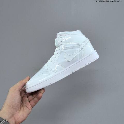 Jordan Air Jordan 1 Mid White EU 36 45 Basketball - Unisex (BS-65838)