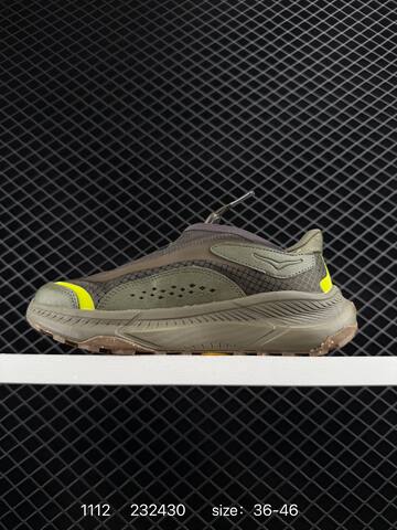 HOKA ONE ONE Project Transport Olive Brown Neon Yellow EU 36-46 Trail Shoe Trail Running Sneakers - Unisex (BS-86393)