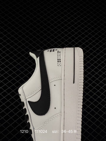 Nike Air Force 1 Low 07 HQ2037-102 White Black EU 36-45 5 Lifestyle - Unisex (BS-73786)