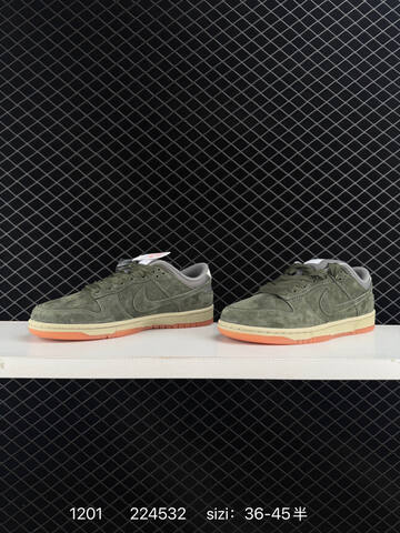 Nike SB Dunk Low Pro HJ0367-200 Olive Green Grey Sail Coral EU 36-45 5 Skate - Unisex (BS-73906)