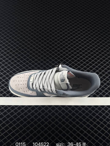 Nike Dunk Low x CDG x The North Face Blue Grey And Light Grey With White Accents EU 36-45 Casual - Unisex (BS-73147)