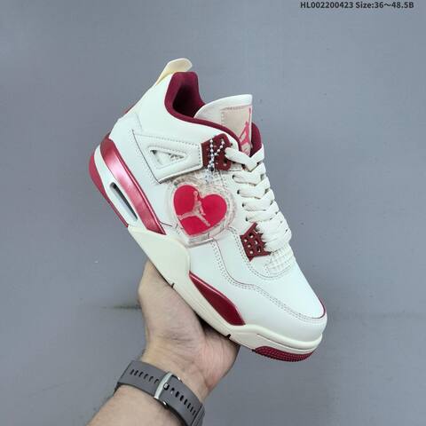 Jordan Air Jordan 4 Retro Sierra Red Off-White EU 36-48 5 Basketball - Unisex (BS-66074)