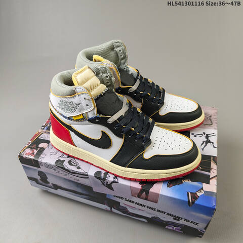 Union x Air Jordan 1 Retro High PK NRG AIR JORDAN Union Jordan AJ1 Lifestyle (BS-63546)