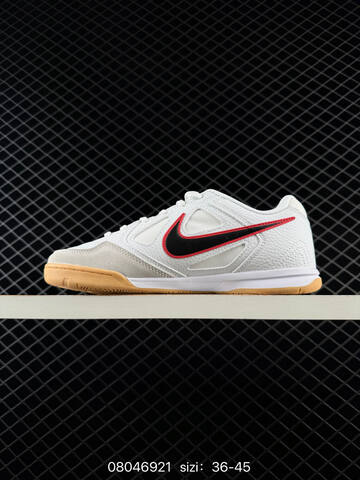Nike Gato HQ6019-001 White Black Red Gum EU 36-45 Skate Unisex BS-69949