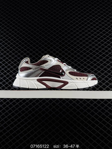 Nike V5 RNR Silver White Burgundy Black Brown EU 36-47 Running - Unisex (BS-70208)