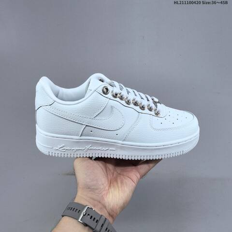 Nike Air Force 1 07 Black Silver White EU 36 45 Sneaker EU 36-45 - Unisex BS-60638