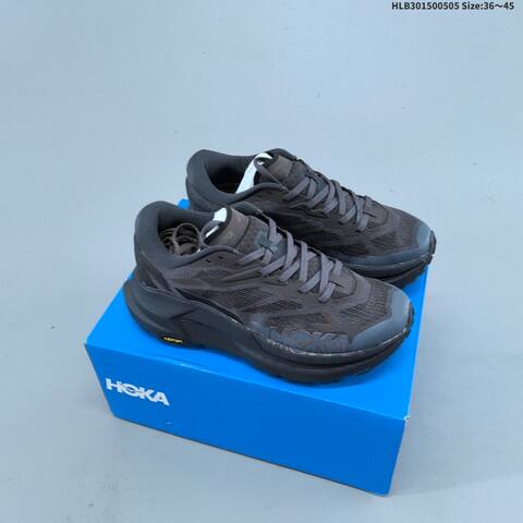 HOKA Mafate X Coral Orange White Black Green EU 36-45 Trail Shoe Trail Running Sneakers - Unisex (BS-69346)