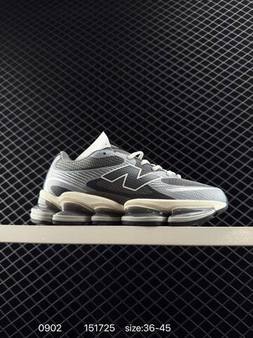 New Balance 2000 White Grey Black Blue EU 36-45 Sneaker - Unisex (BS-82878)