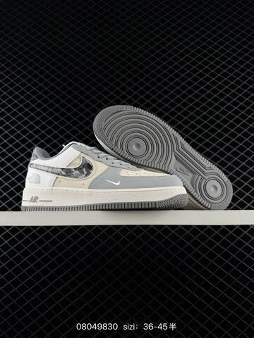 Nike Air Force 1 07 Low White Grey Black Beige EU 36-45 Skate - Unisex (BS-69954)