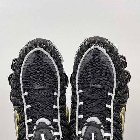 Nike Shox TL Black Grey Yellow Running (BS-87025)