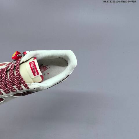 Nike Air Force 1 07 LV8 Off White Red Gold EU 36-45 Sneaker - Unisex BS-62184