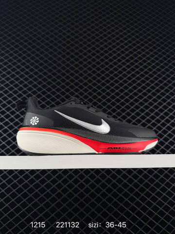 Nike Air Zoom Pegasus 42 Black Red White EU 36-45 Running - Unisex (BS-73686)