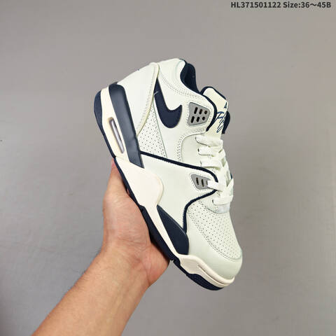 Nike Air Flight 89 White Purple EU 36-45 Basketball - Unisex (BS-63288)