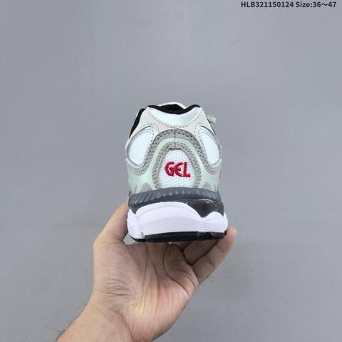 ASICS GEL-NYC White Grey Black Red EU 36-47 Running Shoe Running Sneakers - Unisex BS-69041