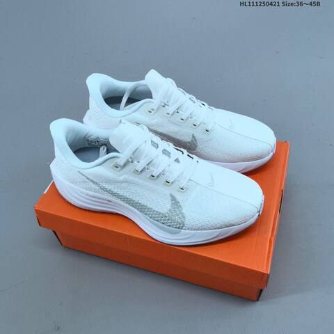 Nike Air Zoom Pegasus Plus Flyknit White Light Grey EU 36-45 Running Shoe - Unisex (BS-60593)
