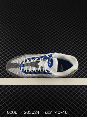 Nike UNDEFEATED x Air Max 95 OG Big Bubble IB4523-002 Grey Black White Blue EU 40-46 Lifestyle - Men's (BS-72809)