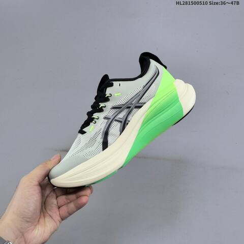 Asics Gel Nimbus 28 Off White Black Grey EU 36 47 Running Shoe EU 36-47 Running Sneakers - Unisex (BS-68851)