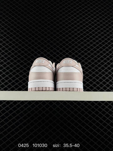 Nike Dunk Low White Light Pink EU 35 5-40 Skate - Unisex (BS-71872)