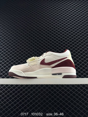 Jordan Air Jordan Legacy 312 Low Sail Pale Ivory Burgundy EU 36-46 Basketball Shoe - Unisex (BS-81050)
