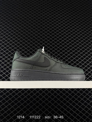 Nike Air Force 1 07 Low Dark Olive Black 36-45 Casual - Unisex (BS-73701)