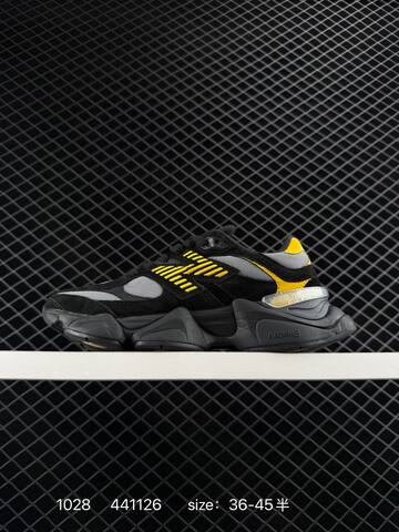 New Balance 9060 U9060JRB Black Grey Yellow EU 36-45 Sneaker - Unisex (BS-82666)