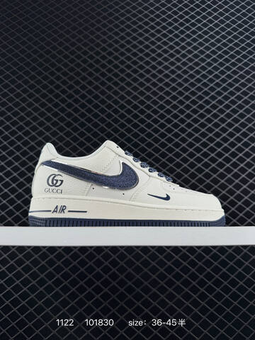 Nike Air Force 1 07 Low White Black Red EU 36-45 Lifestyle - Unisex (BS-74062)