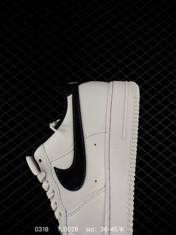 Nike Air Force 1 07 White Black EU 36-45 Lifestyle - Unisex (BS-72616)