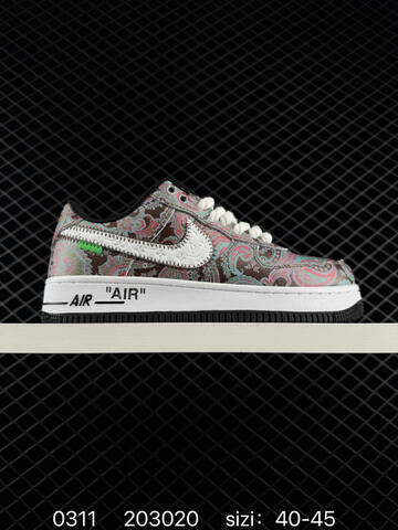 Nike Air Force 1 07 Low Black White EU 36-45 Casual - Unisex (BS-72689)
