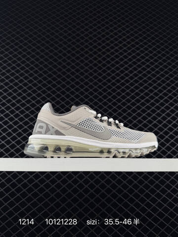 Nike Air Max 2013 Beige Gray White Gray Black Neon Green Cream Black 35 5-46 Running - Unisex (BS-73703)
