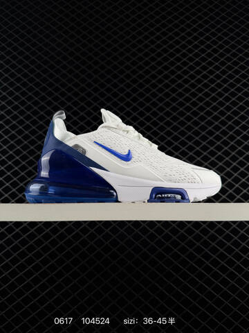 Nike Air Max 270 Flyknit White Dark Green Royal Blue EU 36-45 Running Shoe - Unisex BS-70703