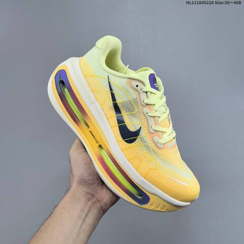 Nike Air Zoom Vomero Premium Pale Yellow Cream Navy Purple Green EU 36-46 Running Shoe - Unisex BS-61493