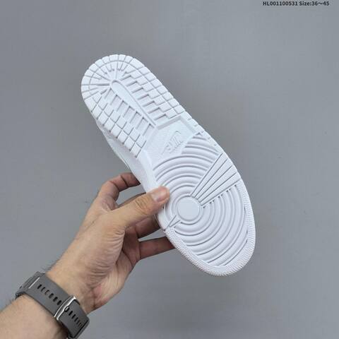 Jordan Air Jordan 1 Mid White EU 36 45 Basketball - Unisex (BS-65838)