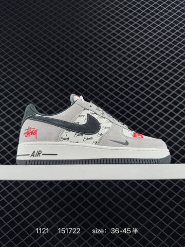 Nike Air Force 1 07 Low White Black Gum EU 36-45 Casual - Unisex (BS-74069)