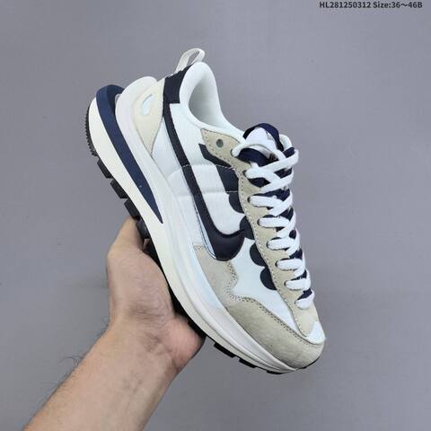Nike Vaporwaffle Sacai White Beige Navy Black EU 36-46 Sneaker - Unisex BS-61357