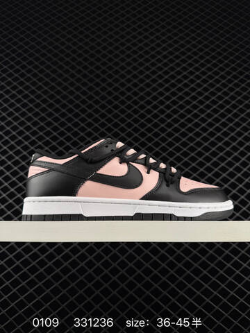 Nike SB Dunk Low Black Pink White EU 36-45 5 Skate - Unisex (BS-73228)