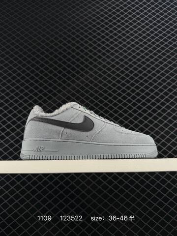 Nike Air Force 1 07 Black White Wheat Gum Grey Dark Grey EU 36-46 5 Lifestyle - Unisex (BS-74275)