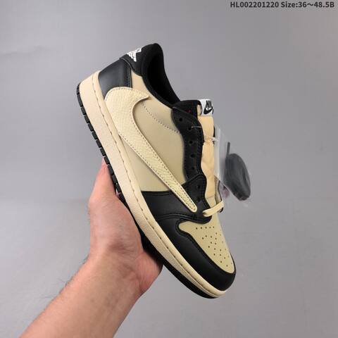 Travis Scott x Air Jordan 1 Low AIR JORDAN 1 Aj1 Lifestyle (BS-67347)