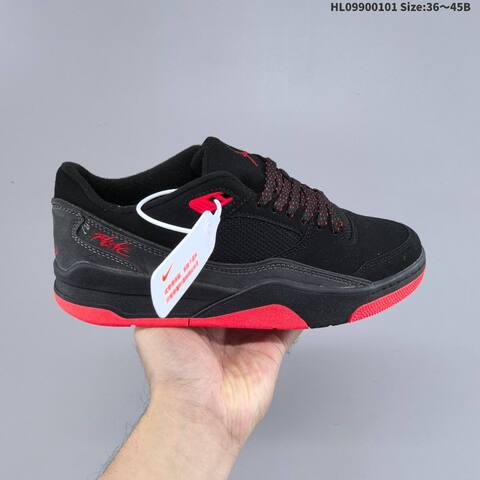 Other Who Decides War x Nike Jordan FLIGHT COURT ATE HF3255-001 36 36 5 37 Lifestyle - Women's (BS-65142)