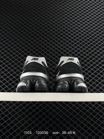New Balance 9060 Black Silver Grey EU 36-45 Sneaker - Unisex (BS-82631)
