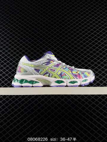 ASICS GEL Nimbus 16 White Purple Silver Multicolor EU 36-47 Running Shoe Running Sneakers - Unisex