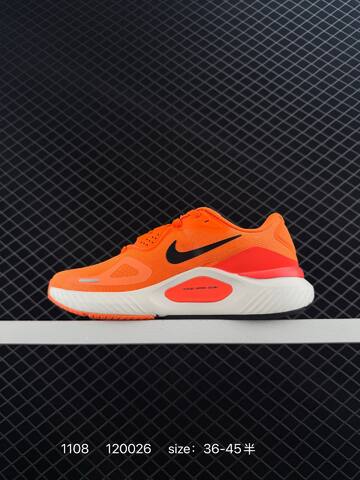 Nike Air Zoom Structure 26 Orange Black White EU 36-45 Running - Unisex (BS-74309)