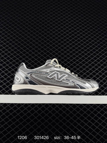New Balance 204L U204LSWD Silver Off White Black EU 36-45 Running Shoe - Unisex (BS-82520)