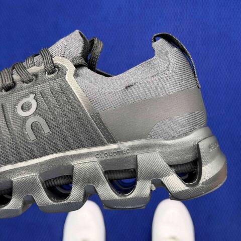 On Cloudswift 4 Triple Black Dark Grey Running Shoe Running Sneakers (BS-86745)