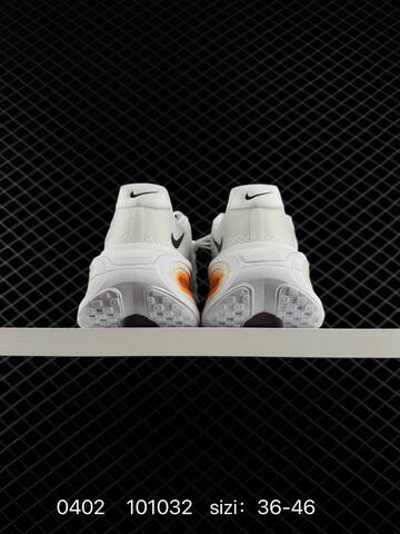 Nike Vomero Premium IQ4035-100 White Black Orange EU 36-46 Running - Unisex (BS-72325)