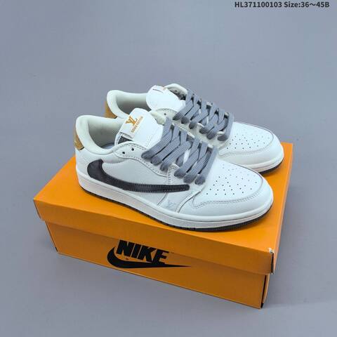 Jordan Air Jordan 1 Low x Travis Scott White Black Red EU 36-45 Lifestyle - Unisex BS-67128