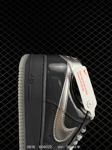 Nike Air Force 1 Dark Grey Metallic Silver White EU 36-45 Sneaker - Unisex (BS-70745)
